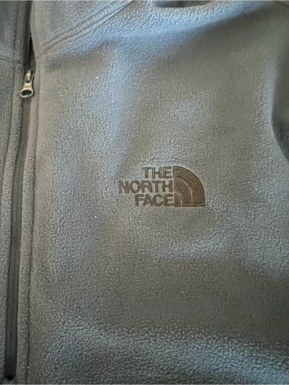 The North Face Men's Slate Blue Quarter-Zip Fleece